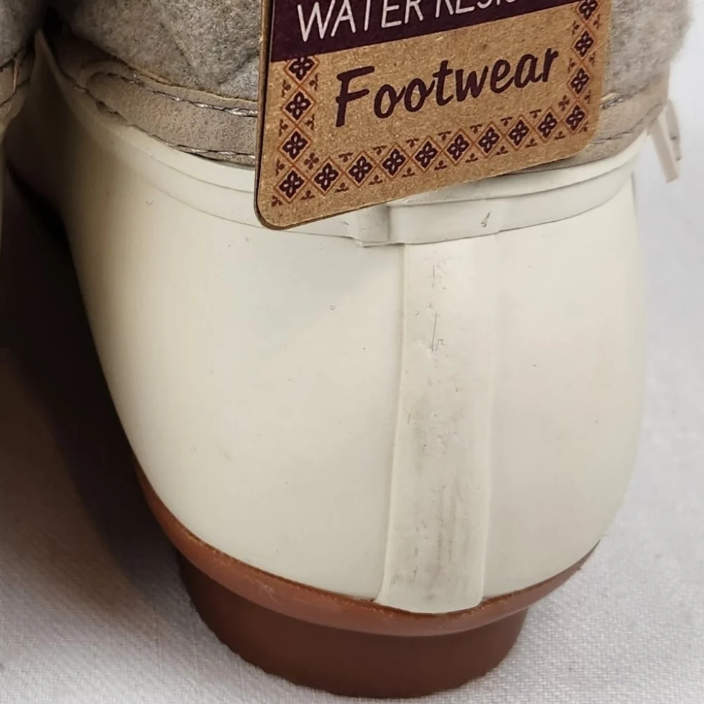 Skechers Waterproof Rubber Ankle Boots - Picture 10 of 10